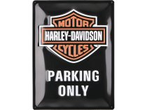 Метална табела ″Harley Davidson Parking Only″