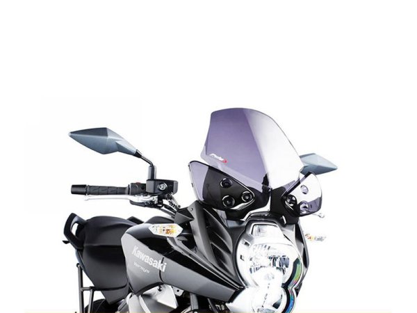 Туристическа слюда Puig за Kawasaki 650 VERSYS 10-14 опушена