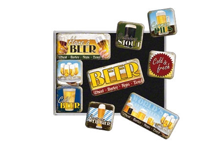Комплект магнити "Beer" - 9бр.