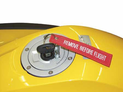 Текстилен ключодържател Remove Before Flight