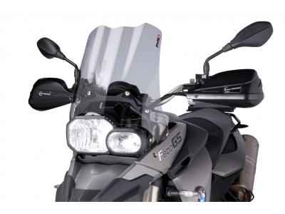 Туристическа слюда Puig за Bmw F650GS 08-12/F800GS 08-17 тъмно опушена