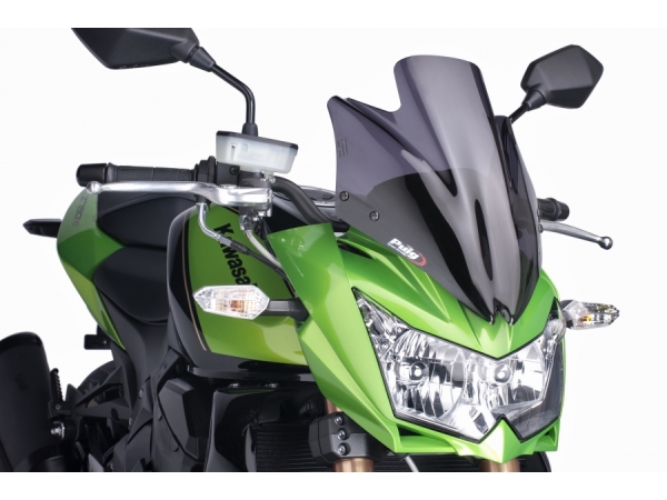 Слюда Puig Naked New Generation Sport за Kawasaki Z750 07-12/Z750R 11-12 тъмно опушена