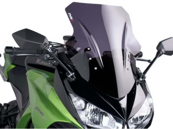 Състезателна слюда Puig за Kawasaki Z1000SX 11-16 тъмно опушена