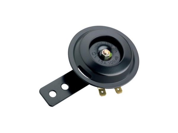 Миниклаксон 6 V, черен 1.5 A, 100 DB