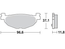 Накладки Braking 904SM1