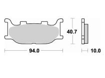 Накладки Braking 777CM55