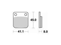 Накладки Braking 703CM44