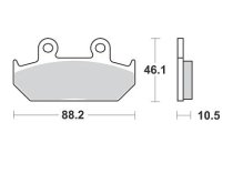 Накладки Braking 690SM1