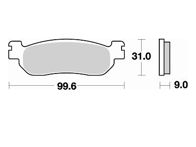 Накладки Braking 822CM56