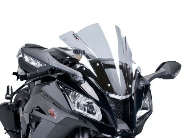 Z-Racing слюда Puig за Kawasaki ZX-10R 11-15 опушена