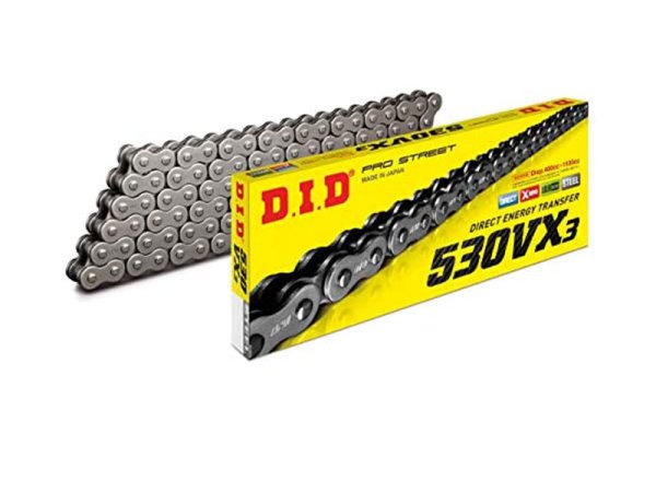 Верига DID 530 VX3 SS ZJ цвят Silver