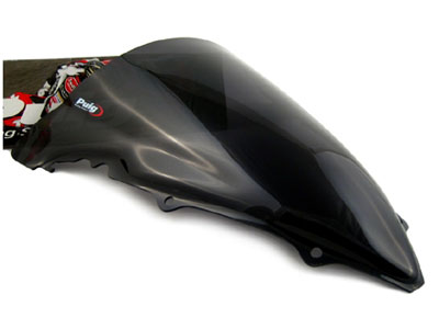 Състезателна слюда Puig за Yamaha YZF R6 03'-05' тъмно опушена
