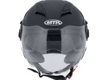 Каска MTR DEMI-JET 5 черен мат