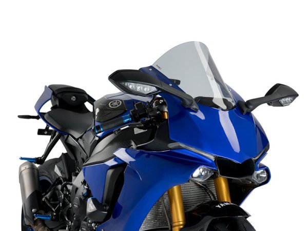 R-Racer слюда Puig за Yamaha YZF-R1 15-19 опушена