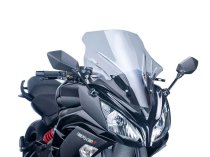 Туристическа слюда Puig за Kawasaki ER-6F 12-17 опушена