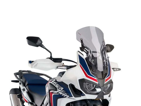 Слюда Puig за Honda AFRICA TWIN + KIT FIX 16-18 опушена