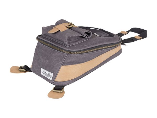VINTAGE TANK BAG CANVAS ANTHRACITE