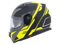 Каска MTR S-13 MATT BLACK/NEON YELLOW