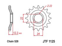 JT Front Sprocket 1125.16