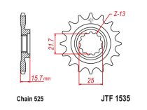 JT Front Sprocket 1535.15 / SUNF423