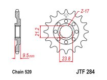 JT Front Sprocket 284.13 / SUNF347