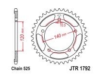 JT Rear Sprocket 1792.41 / SUNR1-4499