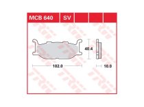 Накладки TRW Lucas MCB 640 SV синтеровани