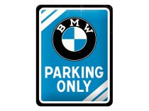 Метална табела BMW PARKING ONLY 15 X 20 СМ