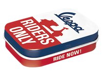 Метална кутия за хапчета VESPA RIDERS ONLY