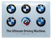 Метална табела BMW LOGOS