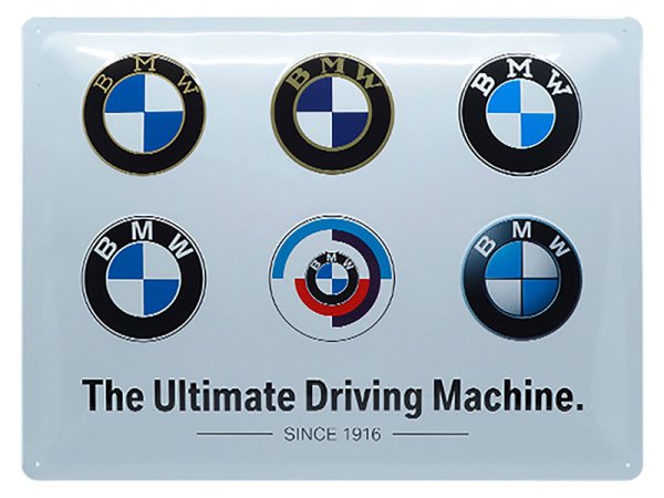 Метална табела BMW LOGOS