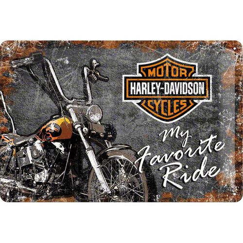 Метална табела HARLEY-DAVIDSON FAVOURITE RIDE