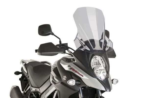 Туристическа слюда Puig за SUZUKI DL650 V-STROM 17-22 опушена