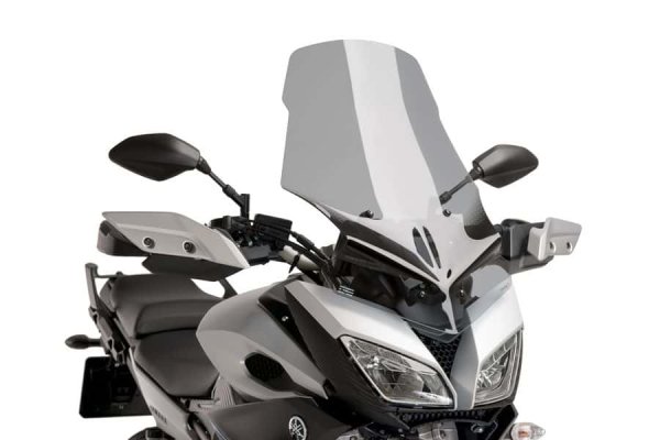 Туристическа слюда Puig за YAMAHA MT-09 TRACER 15-17 опушена