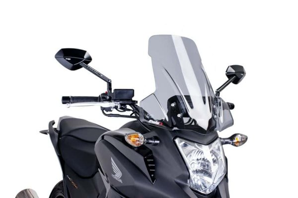 Туристическа слюда Puig за HONDA NC700X 12-13 опушена