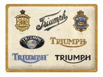 Метална табела TRIUMPH EVOLUTION