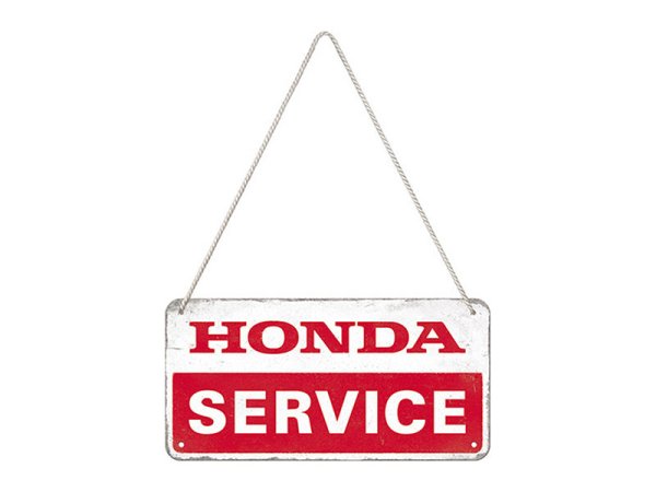 Метална табела HONDA SERVICE 20 X 10 CM