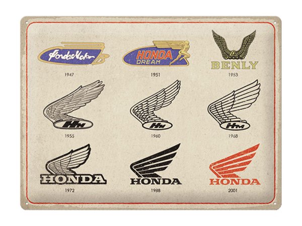Метална табела HONDA LOGOS 40 X 30 CM