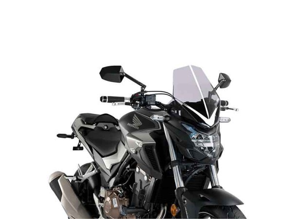 Туристическа слюда Puig New Generation за Honda CB500F 16-23 опушена
