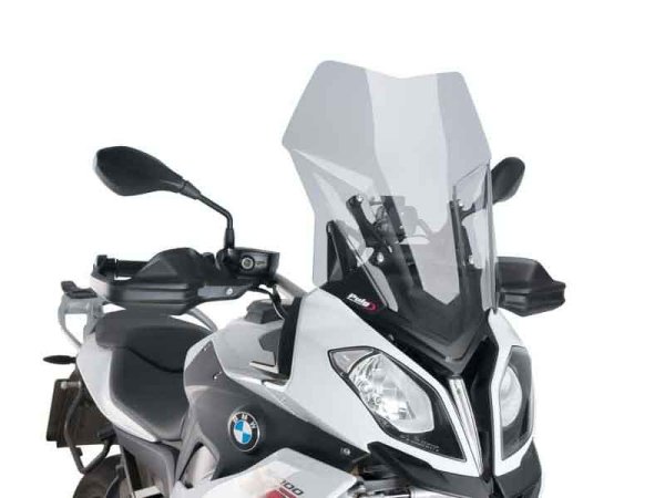 Туристическа слюда Puig за Bmw S1000XR 15-19 опушена