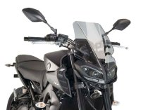 Туристическа слюда Puig New Generation за Yamaha MT09 17-20 опушена