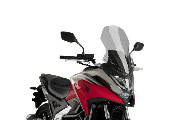Туристическа слюда Puig за HONDA NC750X 21-24 опушена