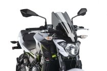 Туристическа слюда Puig New Generation за Kawasaki Z650 17-19 тъмно опушена