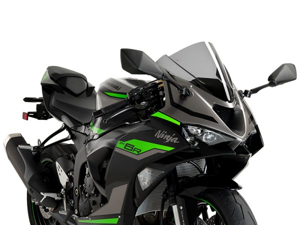 Z-Racing слюда Puig за Kawasaki ZX-6R NINJA 24- опушена