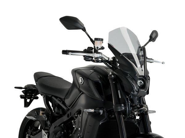 Слюда Puig Naked New Generation Touring за Yamaha MT-09 / SP 21-23 опушена