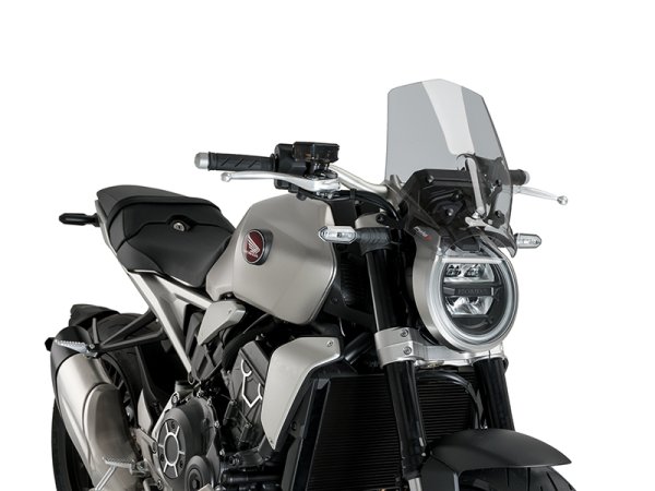 Слюда Puig Naked New Generation за Honda CB1000R NEO SPORTS CAFE/BLACK EDITION 21- опушена