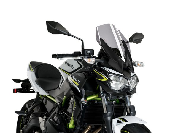 Слюда Puig New Generation Touring за Kawasaki Z650 20- опушена