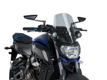 Слюда Puig Naked New Generation Touring за Yamaha MT07 18-20 опушена
