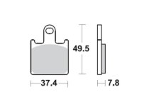 Накладки Braking 927CM55