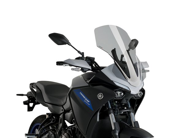 Туристическа слюда Puig за Yamaha TRACER/GT 7 21-24, TRACER/GT 700 20 опушена